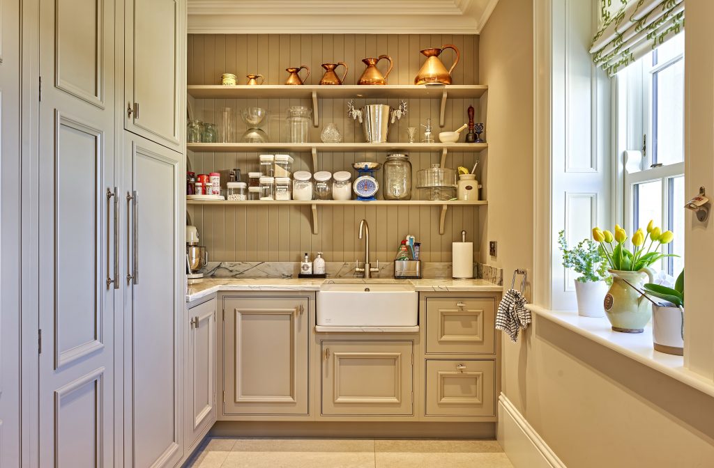 Bespoke Pantry design by Daniel George Kitchens Cookstown